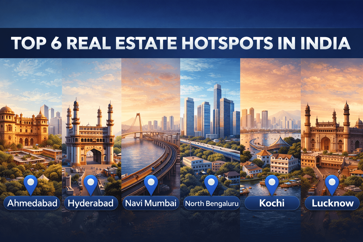 6 Best Places to Invest in Property in India in 2026 - Real Estate ...